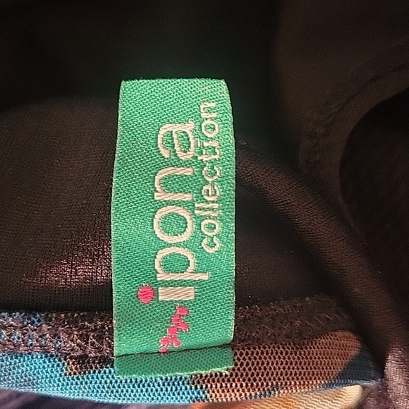 Ipona Collection Black fitted Dress with Sheer Floral Top - Picture 8 of 9